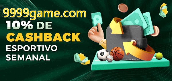 10% de bônus de cashback na 9999game.com